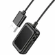 FM модулятор Borofone BC49 Bluetooth 5.3 USB AUX підтримка microSD чорний для автомобіля - зображення 8