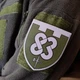 Патч-шеврон 83 ОБ ТРО олива на велкро липучке - изображение 3