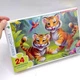 Гра-пазл на 24 елементи "Тигренята" - зображення 2
