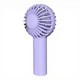 Вентилятор ручной YW-DC03 аккумуляторный 3W, Type-C, 3 режима скорости - Purple - изображение 5