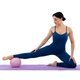 М'яч для пілатесу та йоги 20см із насосом Bloom Premium Pilates Ball 7003-20 діаметр 20см Pink - зображення 7