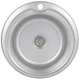Кухонна мийка Brinex Micro Decor 510-D 0,8мм (BRIN510MDEC08) - зображення 1