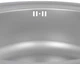 Кухонна мийка Brinex Micro Decor 510-D 0,8мм (BRIN510MDEC08) - зображення 5