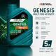 Олива моторна 10W40 XENOL GENESIS MULTI SN/CF 5л - зображення 1