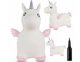 Дитячий гумовий стрибунець з насосом Unicorn - зображення 1