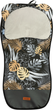 Wkładka + poduszka do wózka Caretero Deluxe Velvet Złote liście 80 x 40 cm (5908310395432) - obraz 1