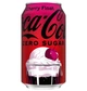 Газированный напиток Coca-Cola Cherry Float Zero Sugar 355мл - изображение 1