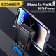 Мережевий зарядний пристрій Essager GAN 100W (2 Type-C + 2 USB) - зображення 3