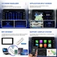 Автомагнитола Ponskoy Car Radio for Alfa Romeo 159 Spider Brera Sportwagon / 7'' / USB / WI-FI / Bluetooth / GPS / Android11 / Black b5 - Б/У - изображение 3