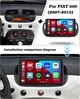 Штатная автомагнитола Hikity для FIAT 500 2007-2015 / 9" / Сенсорная / 2/64Гб / Android 13 / Apple CarPlay / Android Auto / Bluetooth / WI-FI / GPS / USB / 2DIN b5 - изображение 4