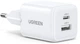 Сетевое зарядное устройство Ugreen X514 USB-C+USB 20W GaN Fast Charger White (UGR-65006) - изображение 1
