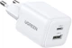 Сетевое зарядное устройство Ugreen X514 USB-C+USB 20W GaN Fast Charger White (UGR-65006) - изображение 2