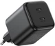 Сетевое зарядное устройство Ugreen X526 2xUSB-C 45W GaN Fast Charger Black (UGR-65058) - изображение 3