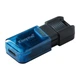 Флеш-накопичувач USB3.2 64GB Type-C Kingston DataTraveler 80 M Blue/Black (DT80M/64GB) - изображение 2