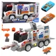 Zabawka LEAN Toys Karetka ambulans na baterie ze światłami i dźwiękami Biała 27886 (5905991083092) - obraz 5