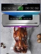 Вакууматор/Вакуумный упаковщик для продуктов с LED дисплеем, резаком и 10 пакетами - изображение 5