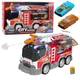 Wóz strażacki Lean Toys z dźwiękiem, światłami i napędem oraz z otwieranymi drzwiami 27887 Czerwony (5905991083108) - obraz 4