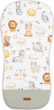 Wkładka do wózka Caretero Zodiak muślinowa Szara 80 x 40 cm (5908310399249) - obraz 1