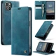 Чехол-книжка CaseMe RFID из нубука для iPhone 13 Бирюзовый - изображение 5