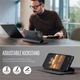 Чехол-книжка CaseMe RFID из нубука для iPhone 13 Черный - изображение 9