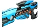 Kosmiczny pistolet zabawkowy LEAN Toys LED dźwięk 5 kolorów Czarny-turkusowy 549022 (5905323219496) - obraz 5