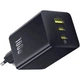 Мережевий зарядний пристрій Baseus EnerFill FE11 Fast Charger 2Type-C+USB 100W Cosmic Black (P10182102123-00) - зображення 2