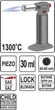 Газовый горелка YATO (бутан), температура до 1300 °C - изображение 3