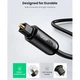 Оптические кабели Ugreen AV122 Toslink-Toslink Optical Audio Cable (1m) (90402815) - изображение 2