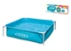 Бассейн каркасный Intex 173 NP квадратный размер 122х122х30 см объем 337л. Blue (56294) - изображение 2