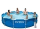 Бассейн каркасный Intex 212 NP круглый размер 366х76 см фильтр-насос 220-240 В объем 6503л. Blue (73473) - изображение 1