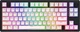 Ігрова клавіатура бездротова/провідна Hator Skyfall 80 Wireless механічна компактна 80% RGB підсвічування чорний/білий - зображення 1