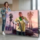 Картина на полотні з персонажем відеогри зі зброєю - Grand Theft Auto V - 100х130 см - зображення 5