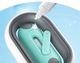 Щетка для сухого и влажного вычесывания собак и кошек Pet Gravity 4в1 Pet Grooming Comb с отсеком для воды, голубая - изображение 11