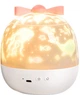 Lampka nocna projektor gwiazdek LEAN Toys 6 Wymiennych Projekcji (5905991059349) - obraz 1