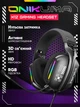 Ігрові навушники з мікрофоном X12 RGB-підсвічуванням, 3,5 мм + USB - зображення 1