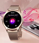 Смарт часы женские Lemfo CF39 Gold (разговор, тонометр, пульсоксиметр) - изображение 7