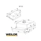 Витяжка Weilor WT 52 SS нержавіюча сталь - зображення 4