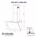 Вытяжка Minola HVS 6612 BL 1000 белая - изображение 4