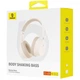 Бездротові навушники Baseus Bass 35 Max white - зображення 2
