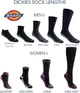 Комплект шкарпеток з контролем вологості 6 пар Dickies Dri-tech Moisture Control Max Full Cushion Crew Socks 6-Pack Color: Black/Grey Marl (I611010) US6-12 EU39-45 24-30см - изображение 5