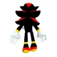 Мягкая игрушка Ежик Шэдоу 70 см Соник Shadow герой из вселенной Соник, плюшевая игрушка Шедоу соник - изображение 2