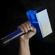 Спортивна пляшка для води у формі молота Тора 1.7 л синя - фітнес пляшка Mjolnir - зображення 1
