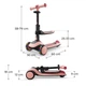 3-колісний самокат Kinderkraft Halley 2 Rose Pink, 5902533930173 - зображення 8