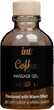 Масажний гель Intt Coffe Massage Gel з ароматом кави 30 мл (5600304015554) - зображення 1