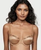 Комплект білизни Very Sexy Logo Lightly Lined Balconette Bra Бежевий 34DD-L - изображение 3