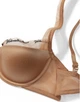 Комплект білизни Very Sexy Logo Lightly Lined Balconette Bra Бежевий 34DD-L - изображение 5
