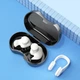 Беруши для плавания бассейна защита от воды Silenta Swim Pro White (Black case) + Клипса (12346cl) - изображение 2