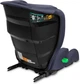 Автокрісло Caretero Nimbus i-Size Isofix універсальне 2 в 1 темно-синє 100–150 см (5908310390932) - зображення 2