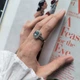 Срібна каблучка з натуральним топазом 3.289ct, фіанітами, вага виробу 4,49 гр (2207207) - зображення 7