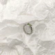 Серебряное кольцо с хризолітом 1.633ct, вес изделия 3,46 гр (2174424) - изображение 5